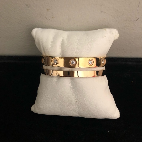 B.tiff New York SET of 2 - Rose Gold bracelets - Picture 3 of 8